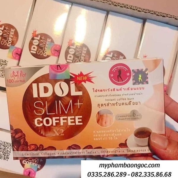 cà phê giảm cân thái lan idol slim